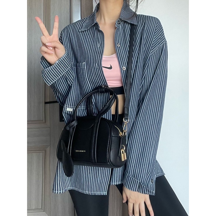 Túi xách tay, đeo chéo thiết kế túi bowling