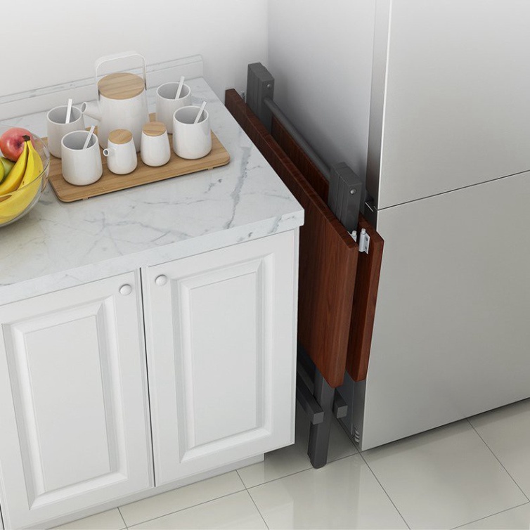 Bộ Bàn Ghế Ăn Gấp Gọn Đa Năng Thông Minh Cho 4-6 Người,Bộ Bàn KT:80*80*74cm Chống Nước Dễ Lau Chùi Vệ Sinh | BigBuy360 - bigbuy360.vn