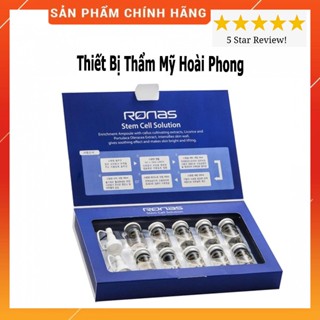  Tế Bào Gốc Ronas Stem Cell Solution Phục Hồi Da Trăng Da Se Khít Lỗ Chân Lông Hộp 10 Chai Chính Hãng 