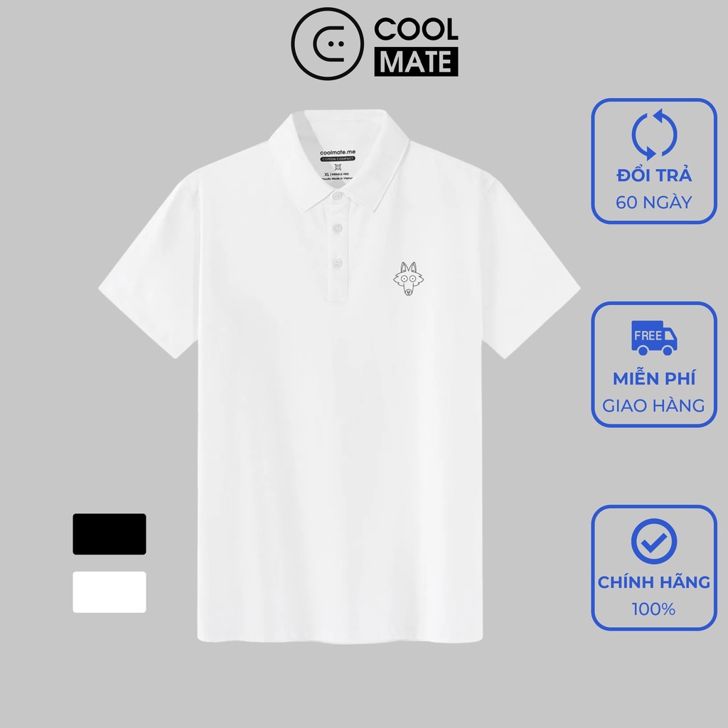 Áo Polo Cotton Compact Én - Sói - Thương hiệu Coolmate