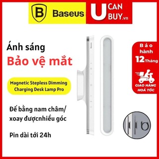 Đèn LED đọc sách chống mỏi mắt Baseus Magnetic Stepless Dimming Charging Desk Lamp