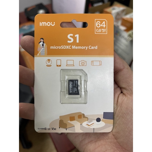 Thẻ Nhớ IMOU 32GB / 64GB / 128GB Chuyên Dụng Cho Camera | Hàng Chính Hãng | Mimax Store