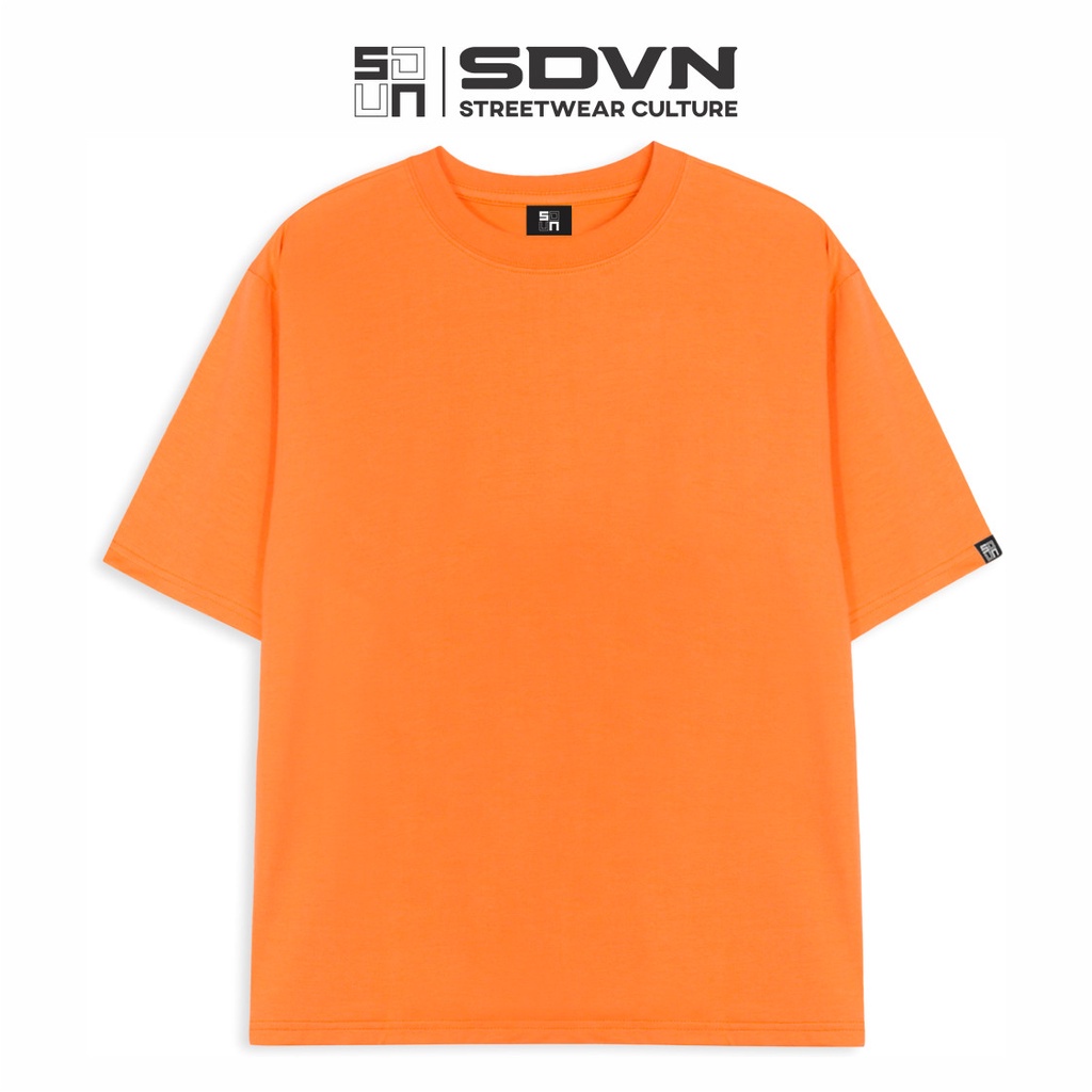 Áo Thun Trơn Unisex Form rộng - Brand Chính Hãng SDVN