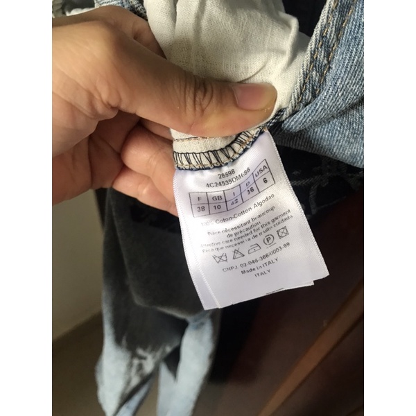 Yếm Jean nữ DIOR