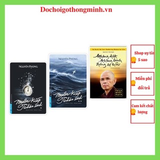 Combo Muôn kiếp nhân sinh 2 tập + Không diệt không sinh đừng sợ hãi