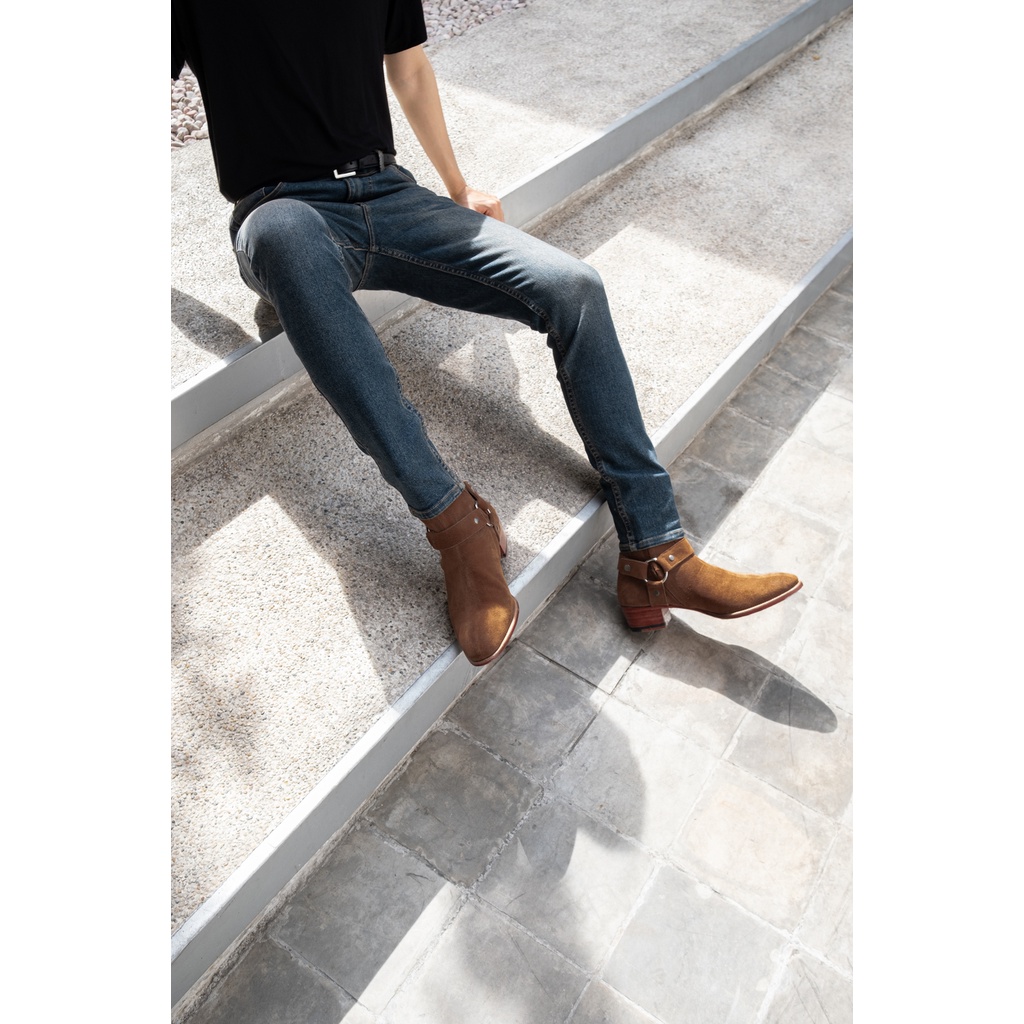 Quần Jeans TARMOR Dáng Ôm Màu Xanh Đậm Skinny Jeans In Dark Blue