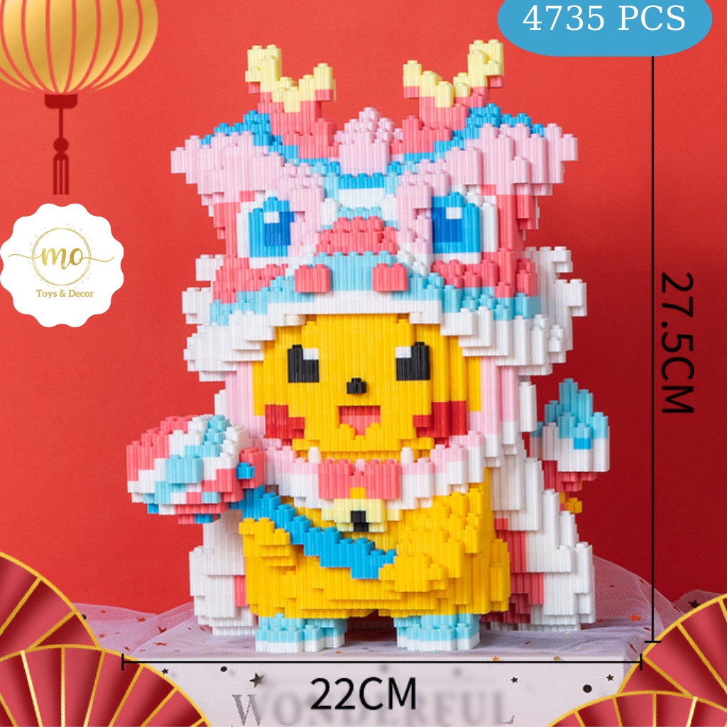 Lego đồ chơi mô hình lắp ráp 3D mini các nhân vật hoạt hình, Vua hải tặc One piece