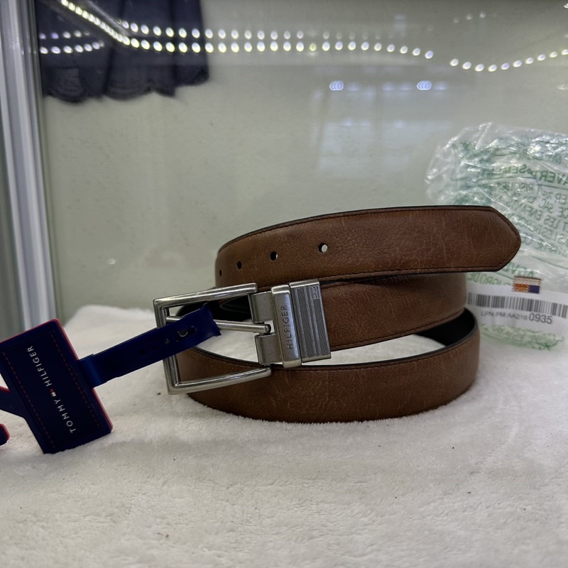 Thắt lưng da nam Tommy Hilfiger 2in1 chính hãng nhập Mỹ