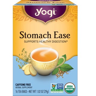 Trà hỗ trợ tiêu hóa hữu cơ Yogi (Stomach Ease Tea) - 16 gói