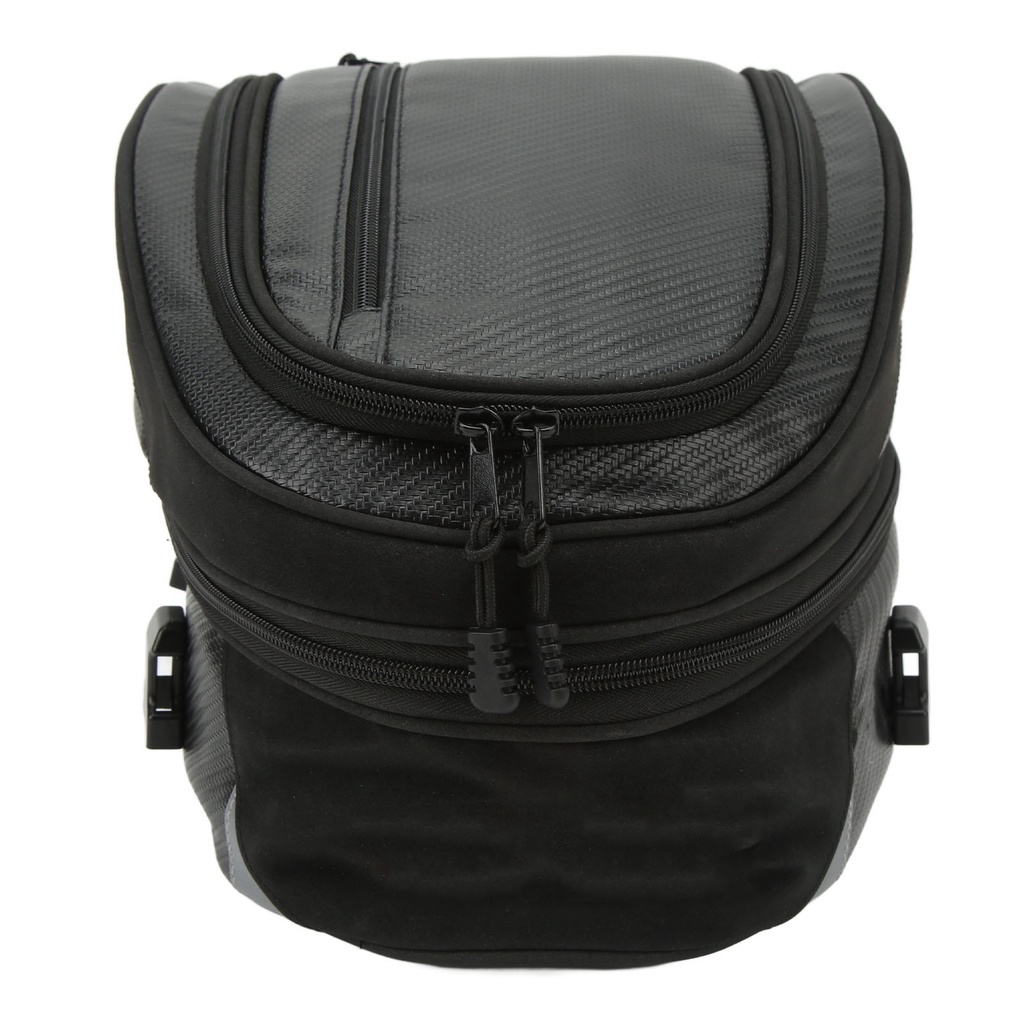 Đuôi Xe Máy Túi PU Chống Thấm Nước Dung Tích 10L Ba Lô Ghế Sau Yên Hành Lý Đa Năng Phù Hợp Đi Thiết Bị