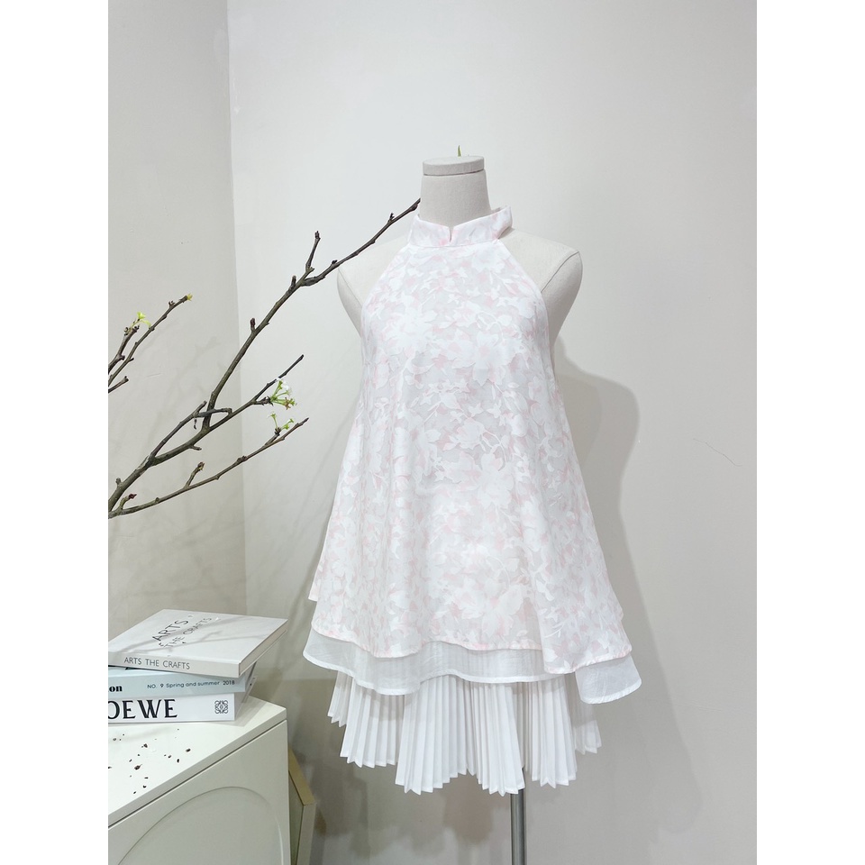 TUBYCATU | Áo yếm organza hồng