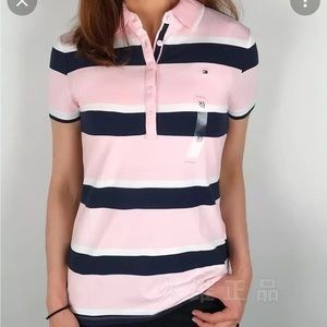 ÁO THUN POLO NỮ TOMMY HILFIGER Heritage Short Sleev