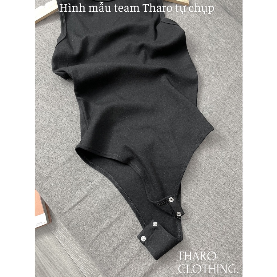 Bodysuit Áo Liền Thân Sát Nách, Khoét Lưng - Tharo Clothing [AO00091