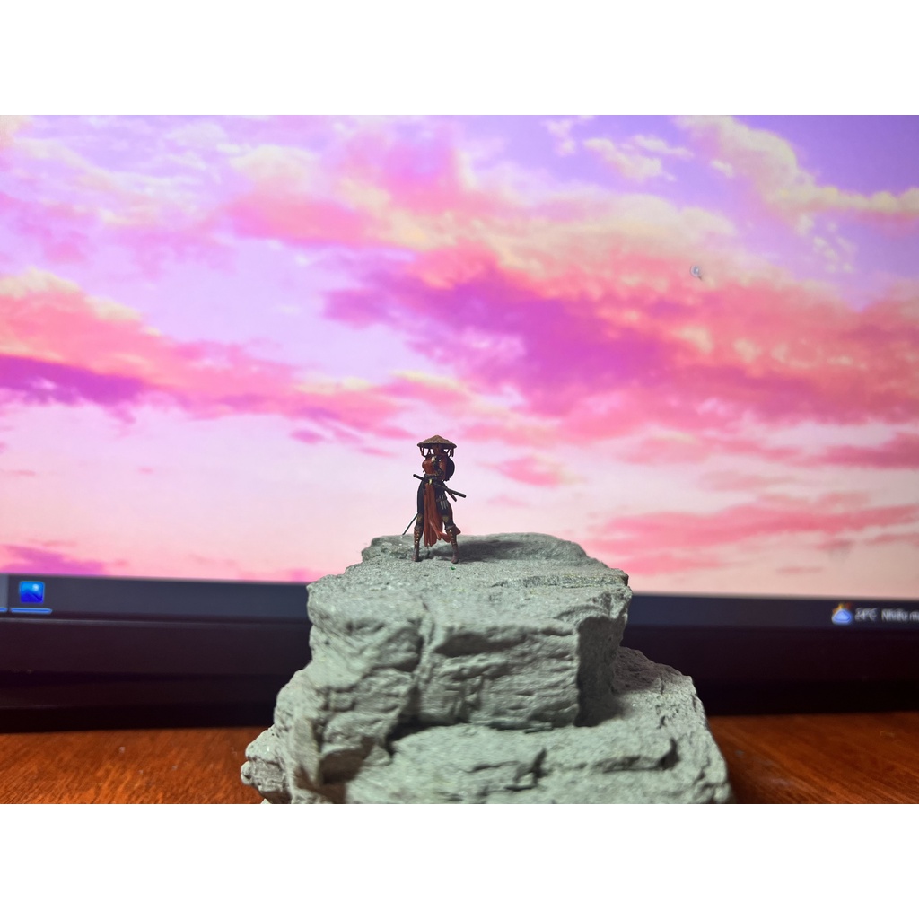 Mô hình nhân vật kiếm hiệp 1:64 siêu mini siêu nét