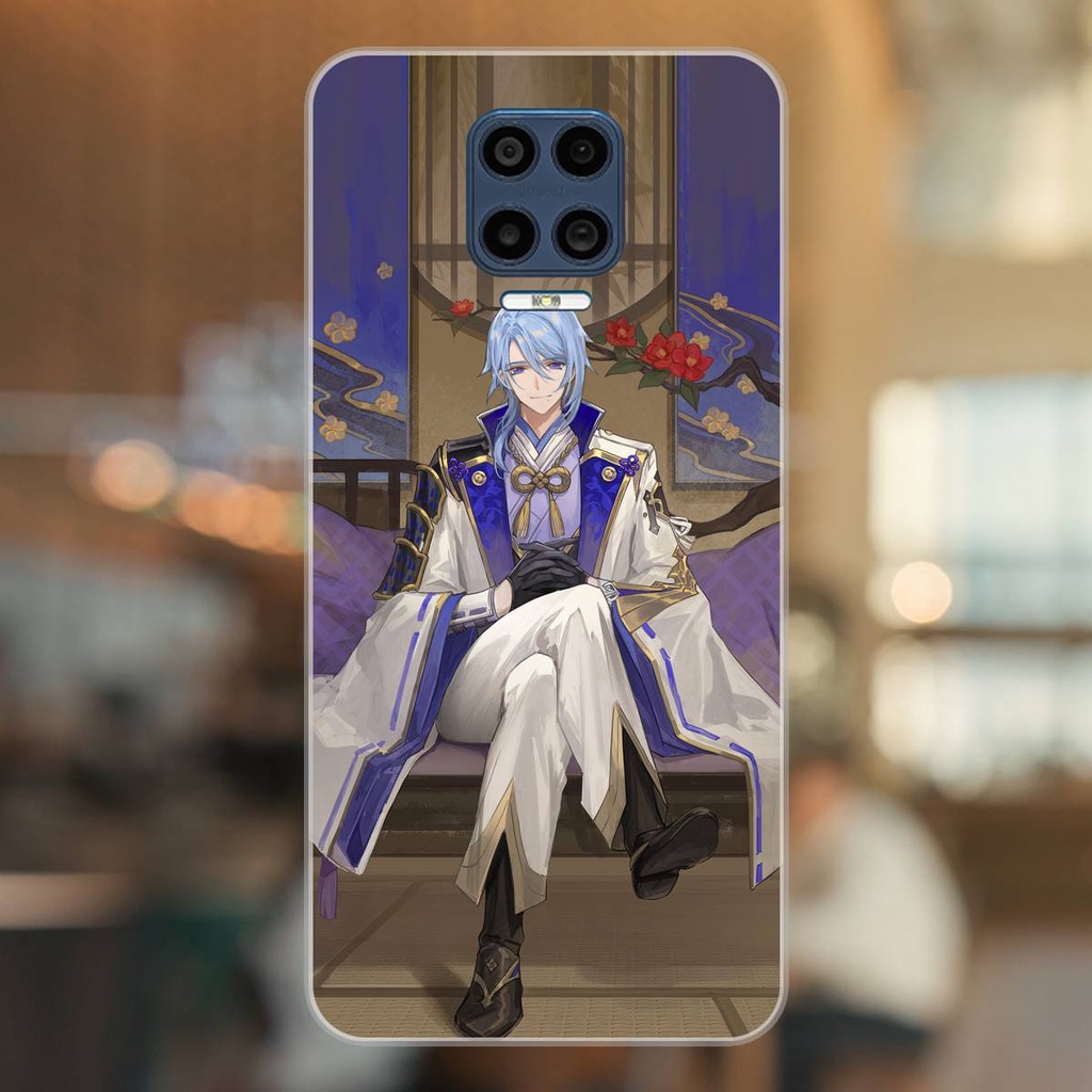 Ốp lưng điện thoại Vsmart Aris dẻo trong Kamisato Ayato Genshin Impact