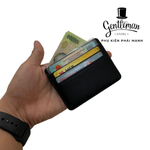 Ví Da Mini Đựng Thẻ ATM Card Visit 7 Ngăn Nhỏ Gọn Chất Liêu PU Leather