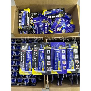 Keo dán đa năng E7 Mechanic 50ml (2 màu trong và đen)