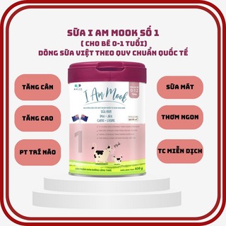 Sữa I AM MOOK SỐ 1 Lon 850g