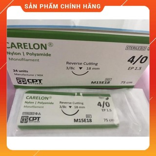 Chỉ phẫu thuật Nylon CPT (1/0, 2/0, 3/0, 4/0, 5/0, 6/0, 7/0, 8/0)