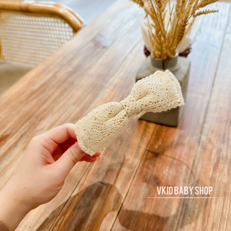 Bờm ren tiểu thư bản to điệu đà cho bé gái free size