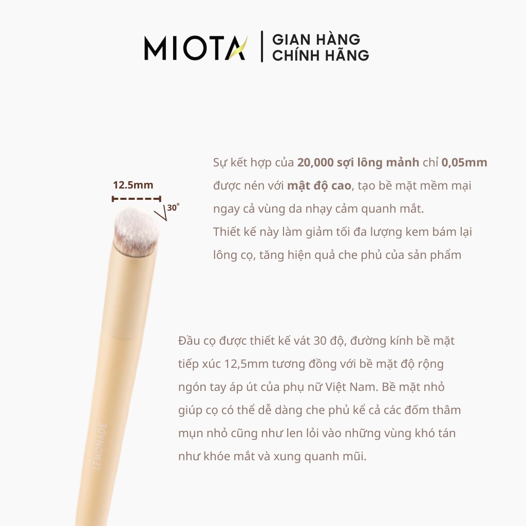 Cọ che khuyết điểm Lemonade Concealer Brush 10g