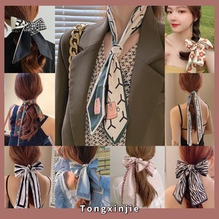 Khăn lụa buộc tóc/ quàng cổ phong cách Hàn PB09