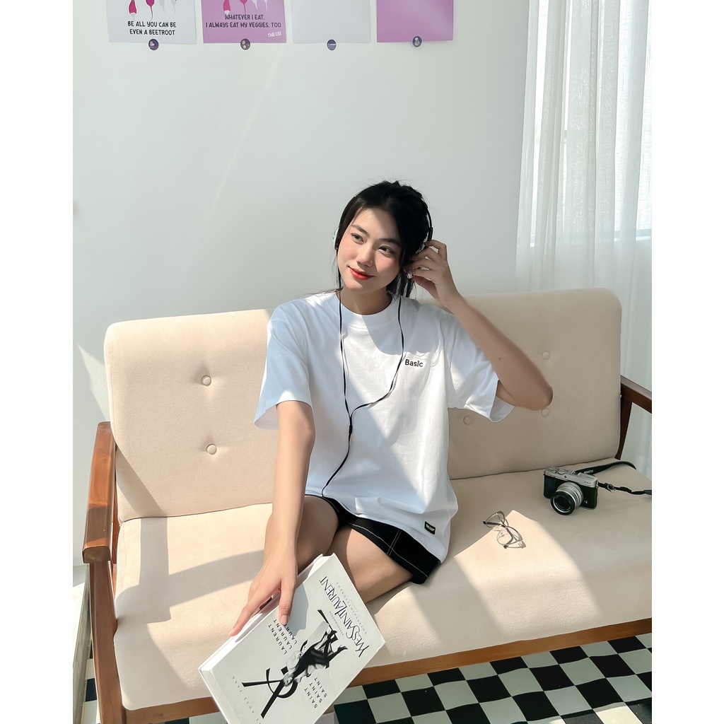Áo thun trơn tay ngắn THE CIU - Basic Tee