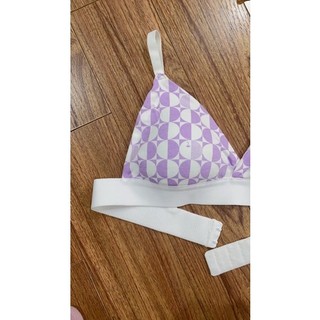 Bralette caro tím tròn size M