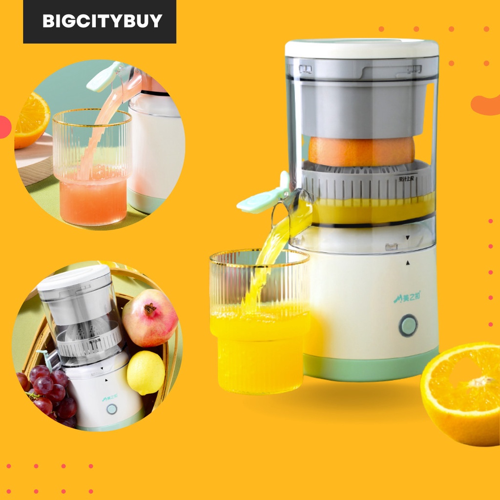Máy Ép Cam Tự Động, Máy Vắt Cam Tự Động Không Dây, Máy Ép Chậm Trái Cây, Vắt Chanh Đa Năng Sạc USB