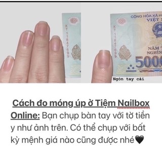 Móng up nailbox dáng nhọn cô dâu