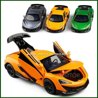 Xe mô hình kim loại mclaren 600lt tỉ lệ 1:32 - jkm