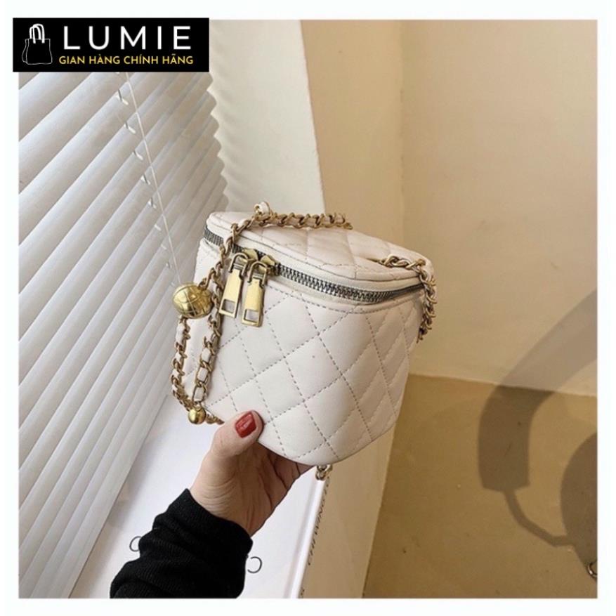 Túi xách nữ đeo chéo, đeo vai Lumie, dùng đi chơi, đi học, dự tiệc, chất da đẹp, thời trang cao cấp size 12cm LB229
