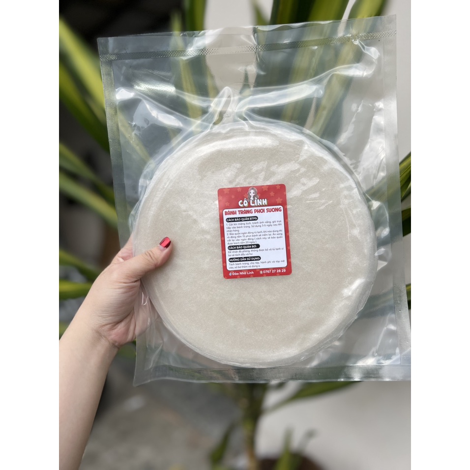 Bánh Tráng Phơi Sương Mềm Dẻo, Dễ Bóc 300g Hàng Loại 1 - Ăn vặt cô Linh