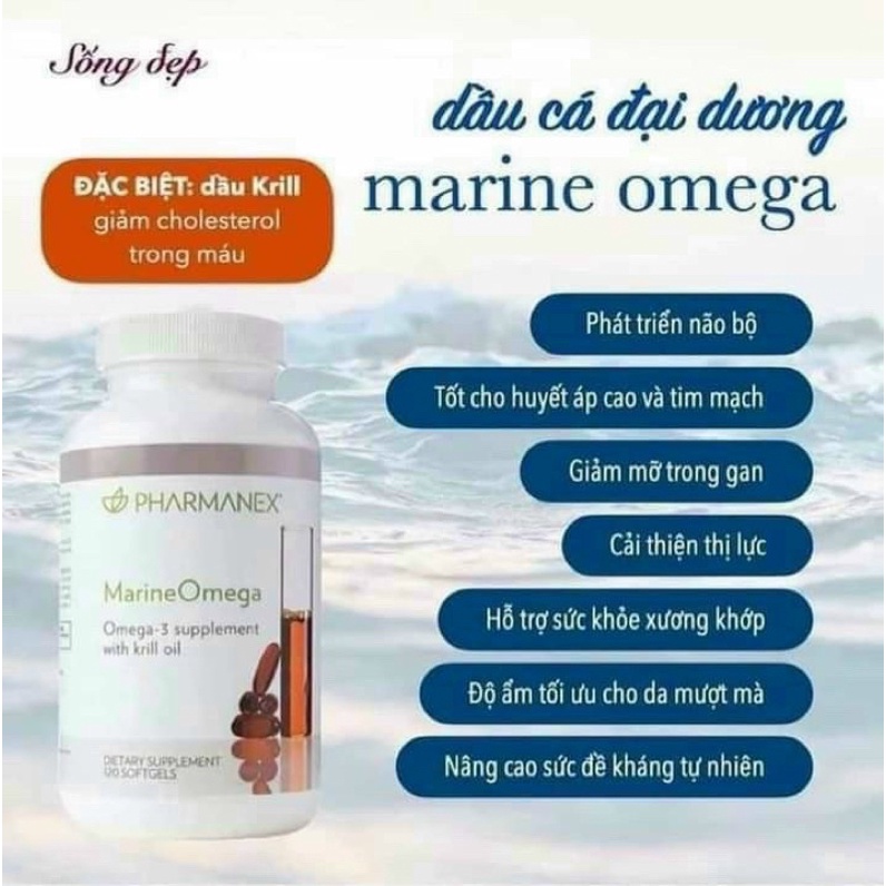 Tem Việt) Nuskin Marine Omega Chính hãng Nuskin Việt Nam
