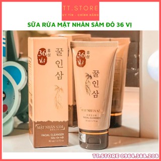 Sữa Rửa Mặt Nhân Sâm Cao Mụn Sâm Đỏ 36 Vị Meea Origin