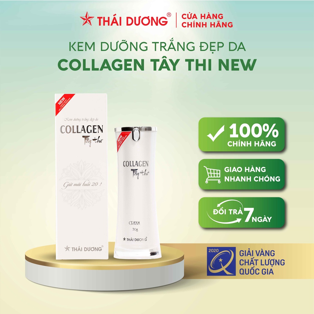 Kem dưỡng ban ngày Collagen Tây Thi New  30g - Sao Thái Dương