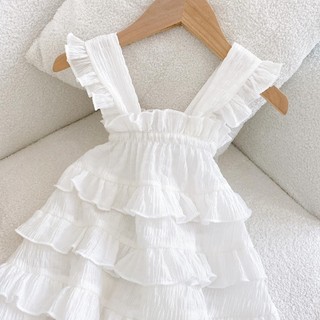Váy Maxi trắng