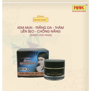 Kem Mụn - Thâm - Trắng Da ( Dành cho nam) Nam Anh Khương hủ 12g