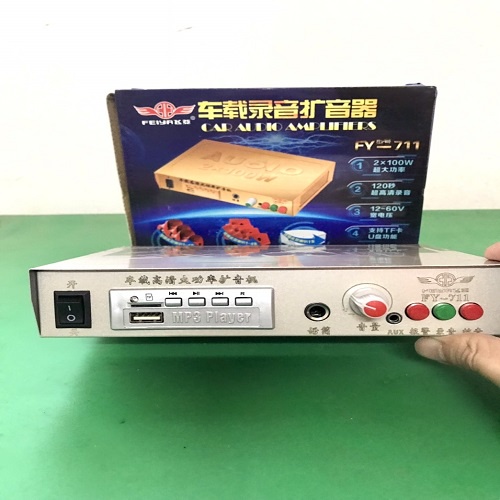 Amply mini 12v FY 711 chuyên bẫy chim đêm hàng công suất cao