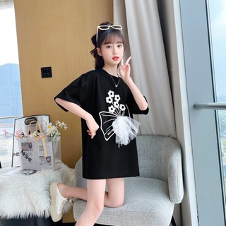 Váy suông dành cho bé gái 18-45kg mẫu VÁY VOAN. Chất liệu thoáng mát, co dãn tốt. HA3