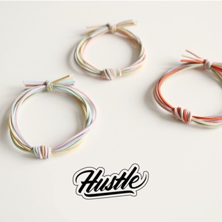 Dây buộc tóc nữ 4 màu, Dây thun cột tóc Hàn Quốc phụ kiện thời trang cho nữ Hustle All Day
