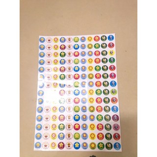 Sticker khen thưởng hình cute