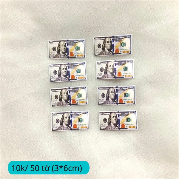 Set que giấy tiền Dollar giấy NHỎ-50 tờ