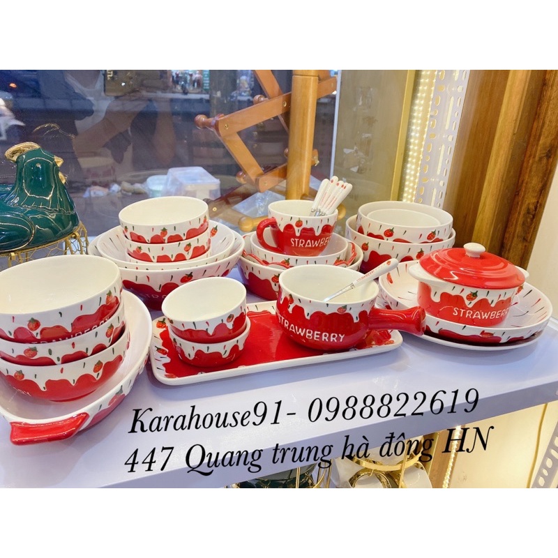 [ Săn Sll ] Bát Sư quả dâu Strawberry xinh xắn