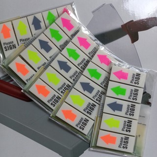 Giấy Note Please Sign 5 màu Pronoti 45649
