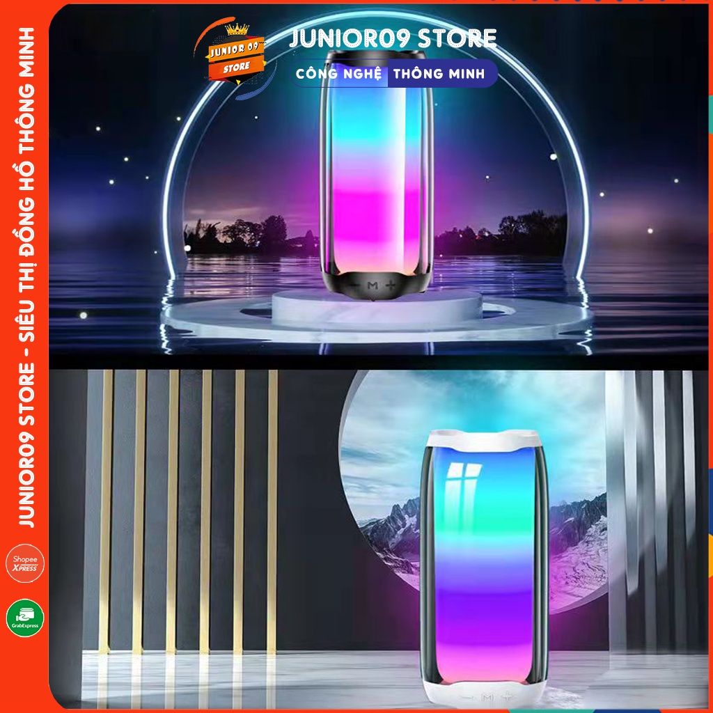 Loa Bluetooth JBL Pulse Pro, Loa Bluetooth Mini Bass Mạnh Có Đèn Led Theo Nhạc, Âm Thanh Vòm 360, Pin Cực Khoẻ Junior09