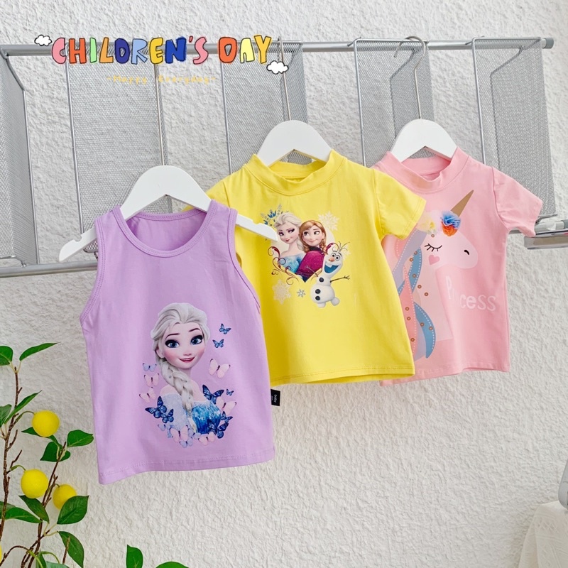 Set 3 áo cotton cho bé