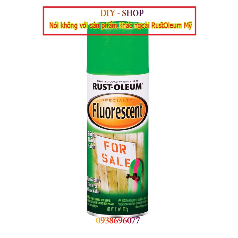 Sơn Huỳnh Quang – Fluorescent 340G ( Sơn Huỳnh Quang cao cấp đến từ Mỹ)