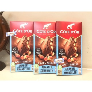 SôCôLa CÔTE D’OR Hạnh Nhân-Hạt Phỉ (180g): 🇫🇷🇫🇷Pháp