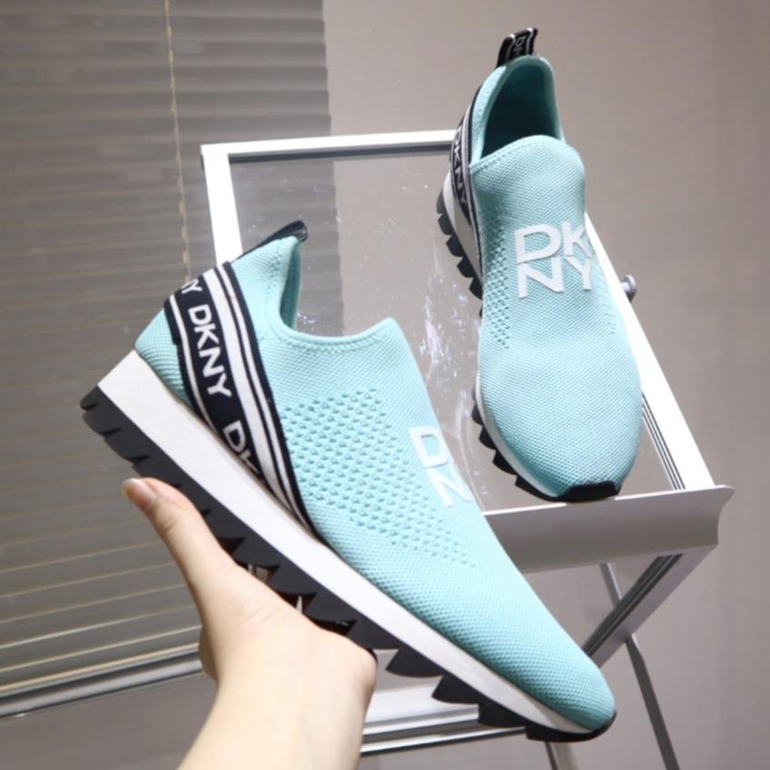 Giày Thể Thao Sneaker Nữ Hiệu DKNY Từ Mỹ Siêu Êm Không Dây Ôm Chân (5) GDKNY5